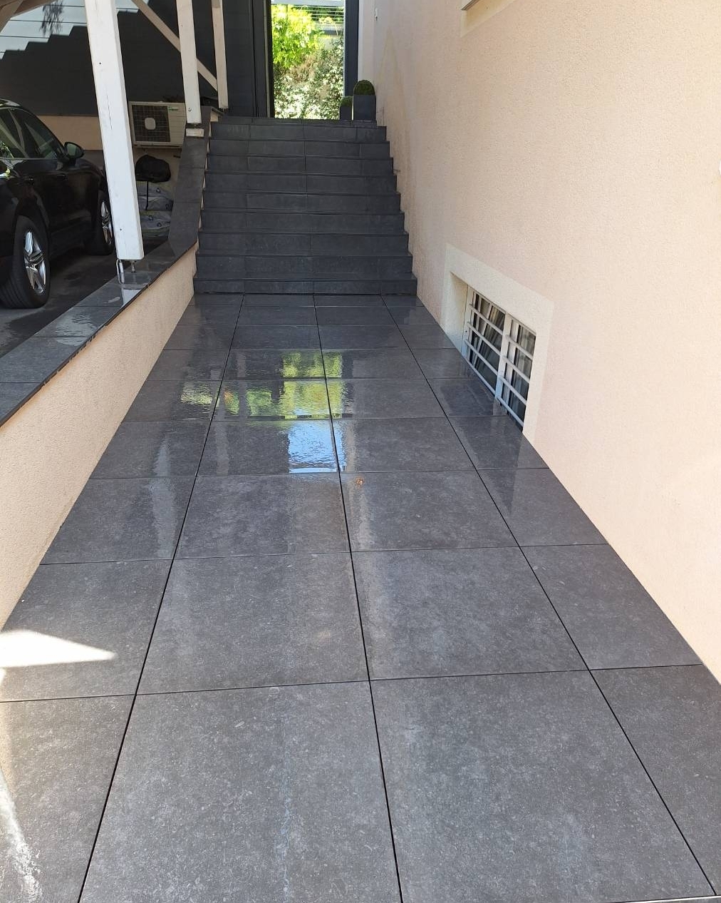 Terrace landscaping